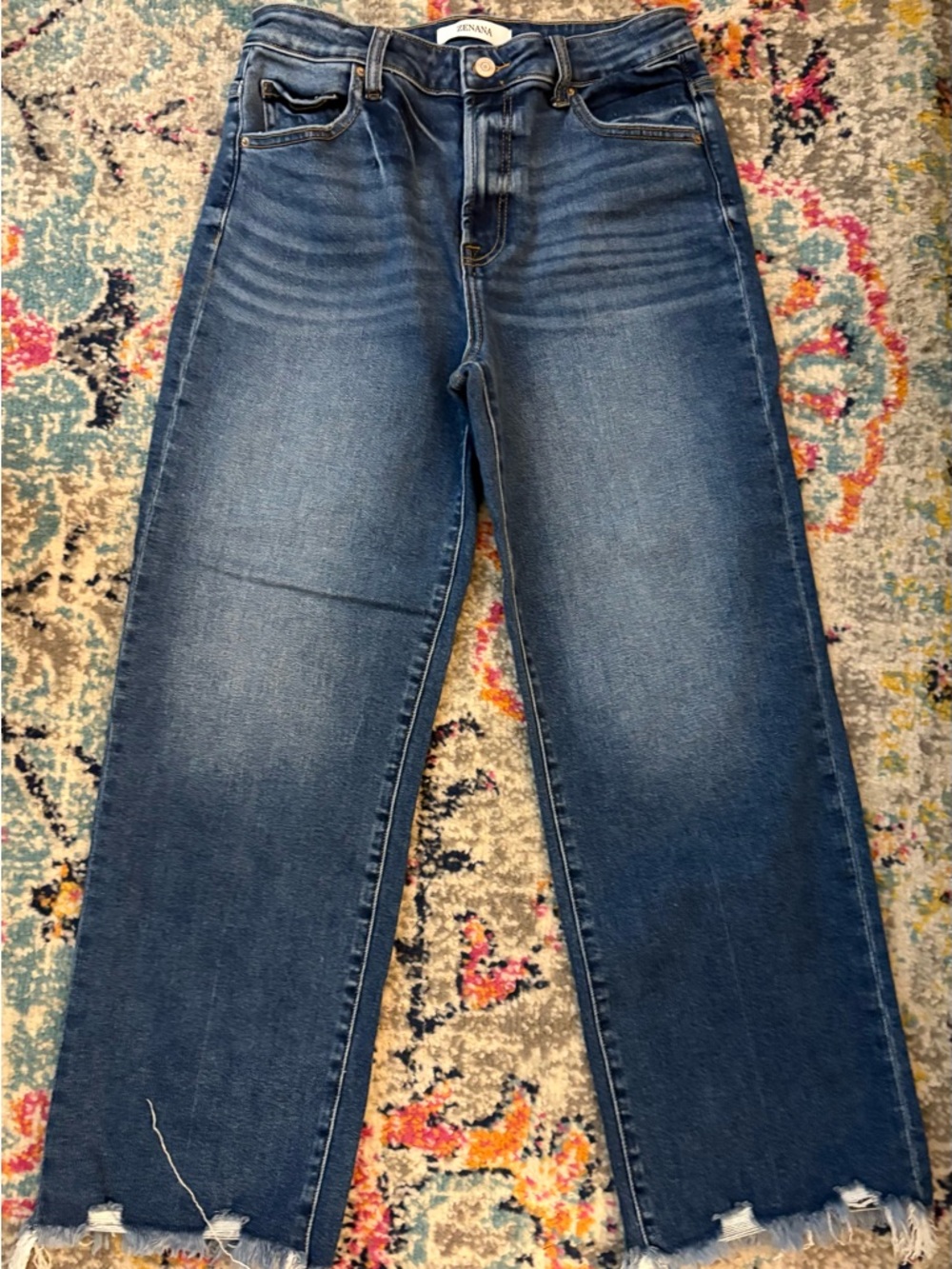 Zenana Outfitters Medium Blue Denim Jeans